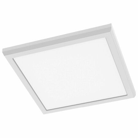 NUVO Blink Performer, 11 Watt LED, 9 Inch Square Fixture, White Finish, 5 CCT Selectable 62/1924